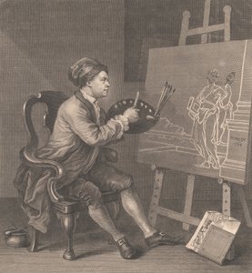 Hogarth Painting the Comic Muse